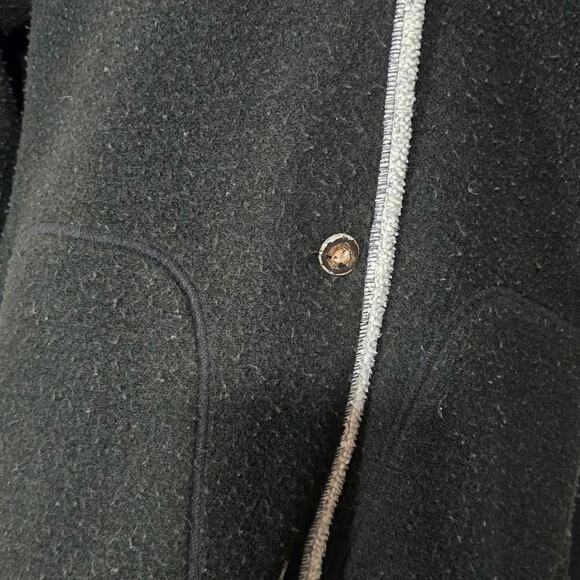 Vintage Moss Green Wool Blend Cardigan by Woolrich - Picture 2 of 6